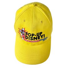 Disneyland Resort Pop-Up Disney Hat Cap Adjustable