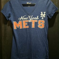 New York Mets Baseball girls woman Carl Banks T-Shirt
