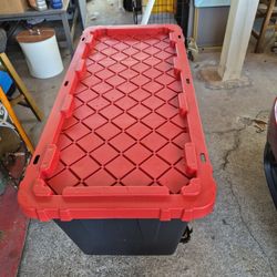 Nice Used Large Plastic Storage Container.