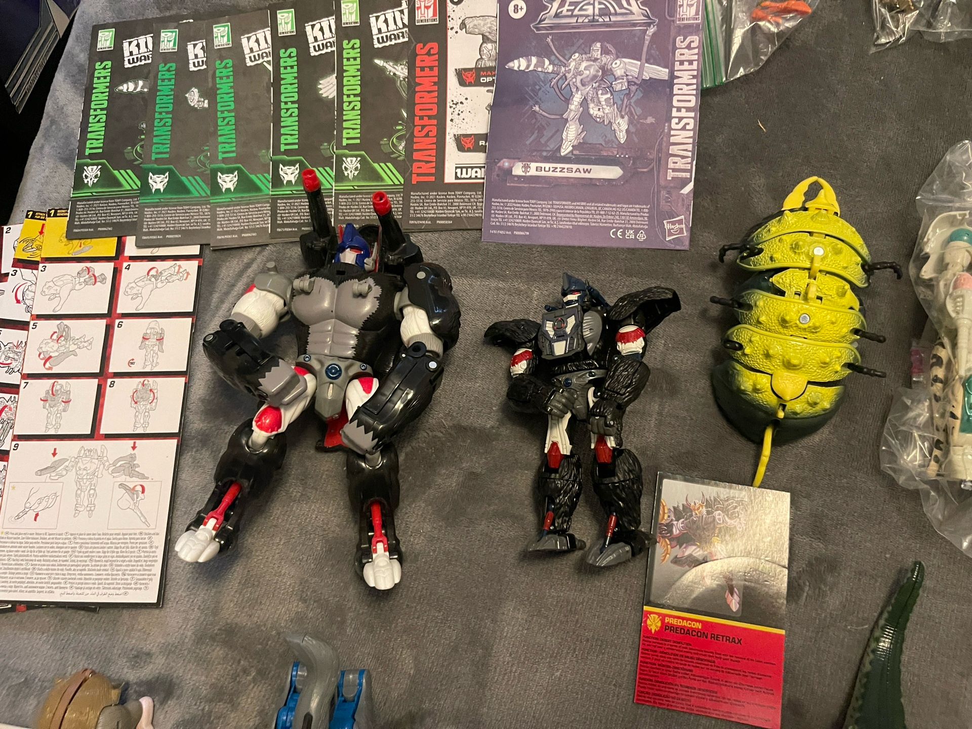 Beast Wars Transformers Action Figure Lot