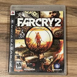Far Cry 2 PS3 (Sony PlayStation 3, 2008)  - Complete