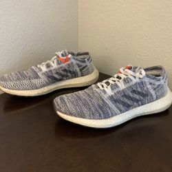 Adidas Mens PureBoost Go B37809 White Running Shoes Sneakers Size 10.5