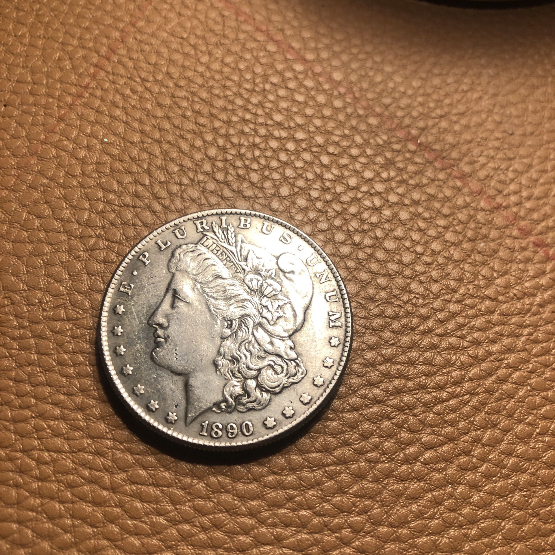 1890   CC MORGAN ONE DOLLAR  COIN
