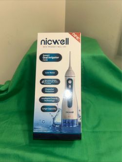 Nicwell Water Dental Flosser Teeth Pick Dental Oral Irrigator Portable  NEW