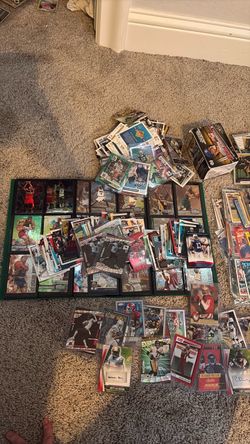 Large Mixed Sports Trading Card Lot