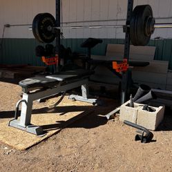 Sqaut Rack And Bench