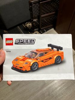 Lego Speed Champions Orange Mclaren F1