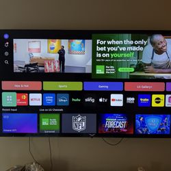 LG 86” 4K TV