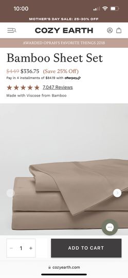 Cozy Earth Sheets