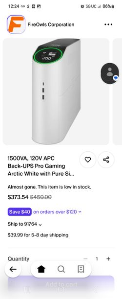 Gaming Battery Backup
