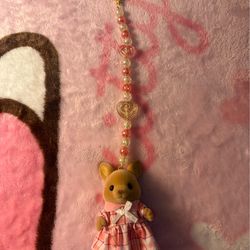 Calico Critters Keychain- Daughter Kangaroo