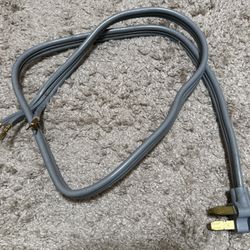 3-Wire 3-Prong Electric Stove / Range Power Cord – 6 ft (Older Style)