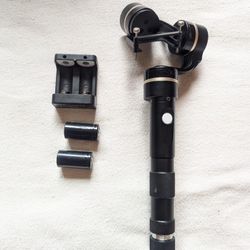 Read 3 Axis Gimbal USB Rechargeable Handheld Phone Camera Steady Shot DJI Tripod C4 Mount Cam Canon Sony GoPro 14500 Li Ion Battery 3.7v 