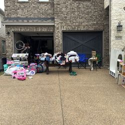 Yard sale 4/11 and 4/12!