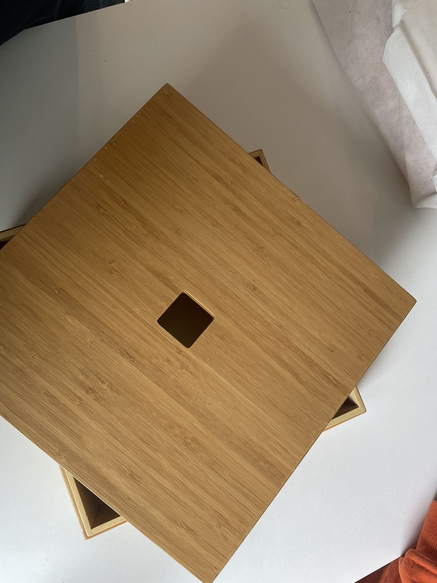 Decorative Bamboo Storage Boxes