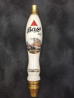 Vintage Bass Ale Fox Hunt Beer Tap Handle