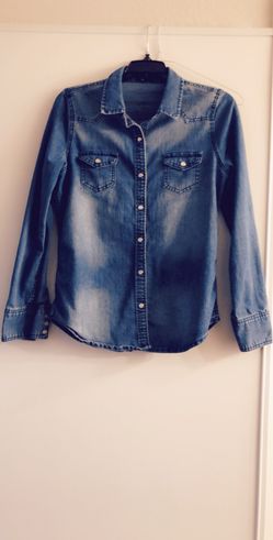 Blusa mezclilla