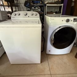 New washer  & Dryer 