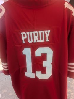 49ers Jersey Purdy #13 XL Red