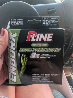 P-Line Endurx Zero Fade Braid Fishing Line