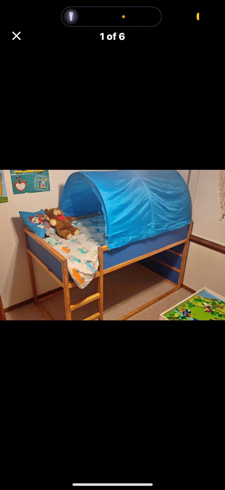 IKEA Bunk BeJobd /2 Twin Mattress