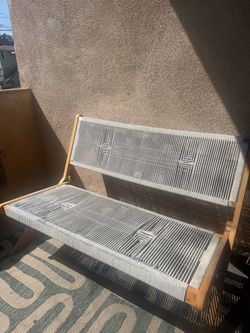 Wayfair Outdoor Rope Bench / Loveseat