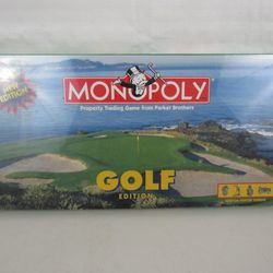 Monopoly Golf Edition 1998 Parker Brothers-New & Factory Sealed


