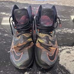 Nike LeBron 13 Akronite Size 11 Men 807219-008