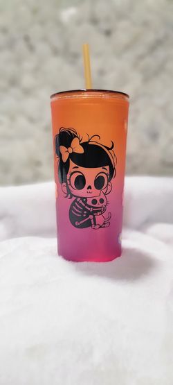 Dia De Muertos Plastic Cup 