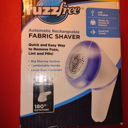 Title: FuzzFree Rechargeable Fabric Shaver – Gently Used