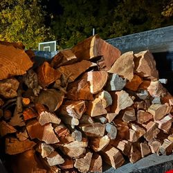 Dry Split Almond Mix Firewood!!!Ready too Burn Seasoned Wood!!!