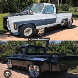 Chevy Truck . Project 5.3.   Needs Fenders Parts