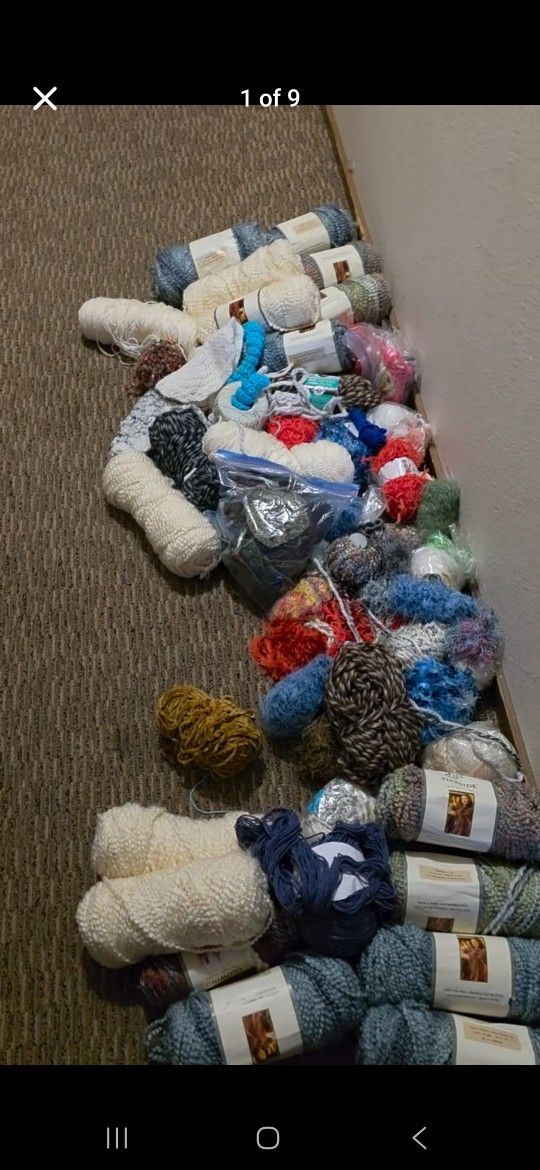 BRAND NEW HUGE YARN LOT