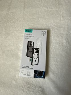 ESR Classic Hybrid Magnetic Case Clear, MagSafe Compatible - New