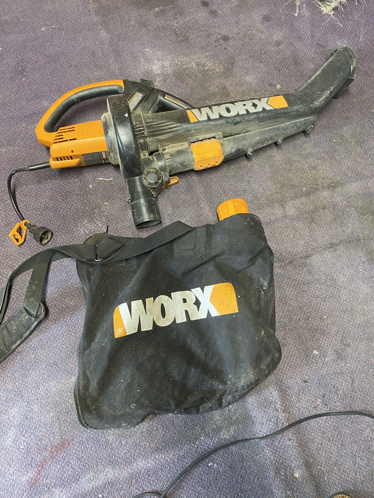 Worx Leaf Blower and Vacuum 