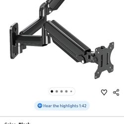 monitor mount wall for 2 monitor$35