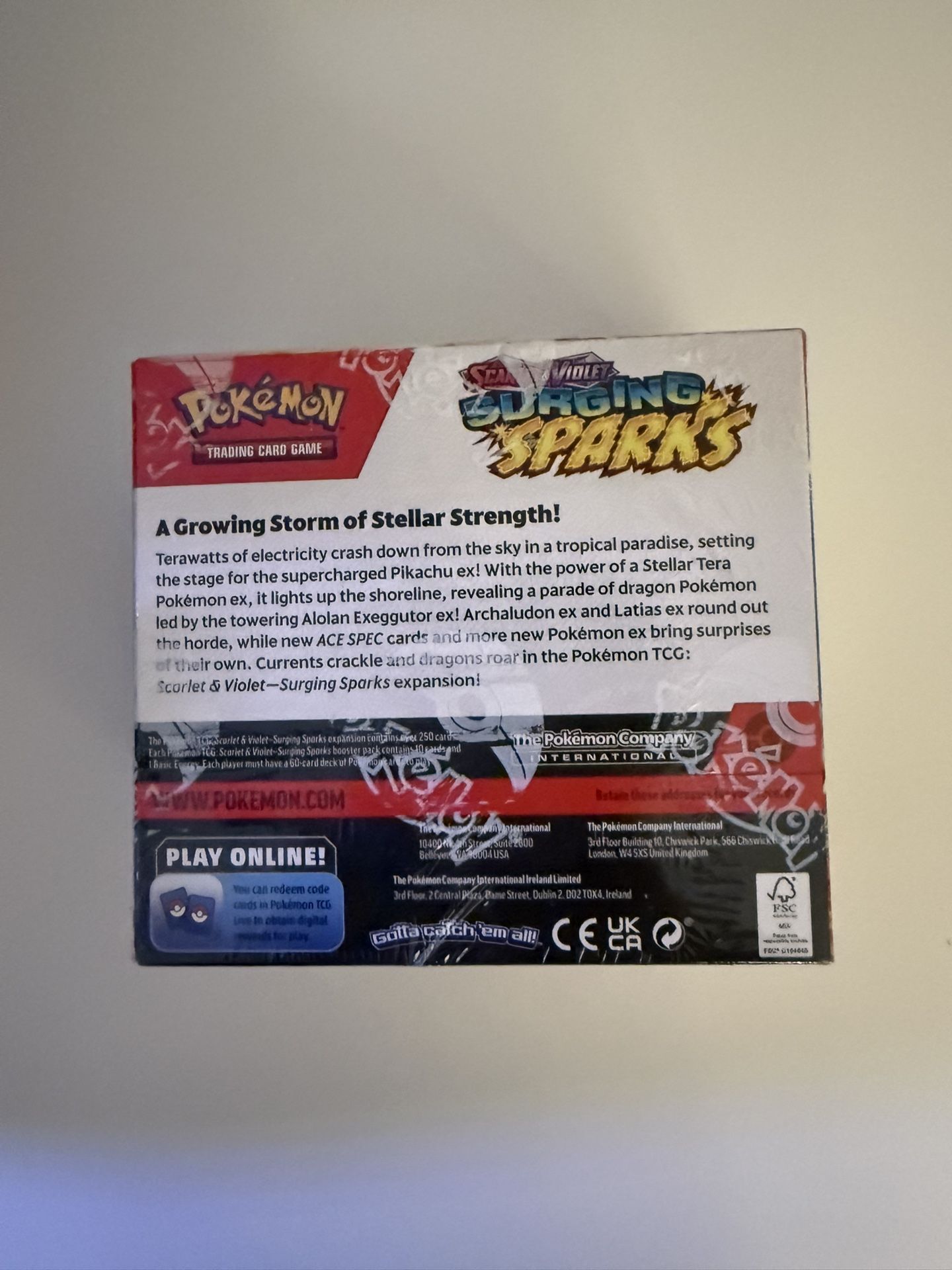 booster box surging Pokemon TCG: Scarlet & Violet while new ACE SPEC cards and more new Pokémon ex bring surprises of their own Pokemon: Scarlet & Violet -