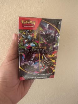 Pokémon TCG: Mega Evolution-Pitch Black Booster Bundle (6 Packs)