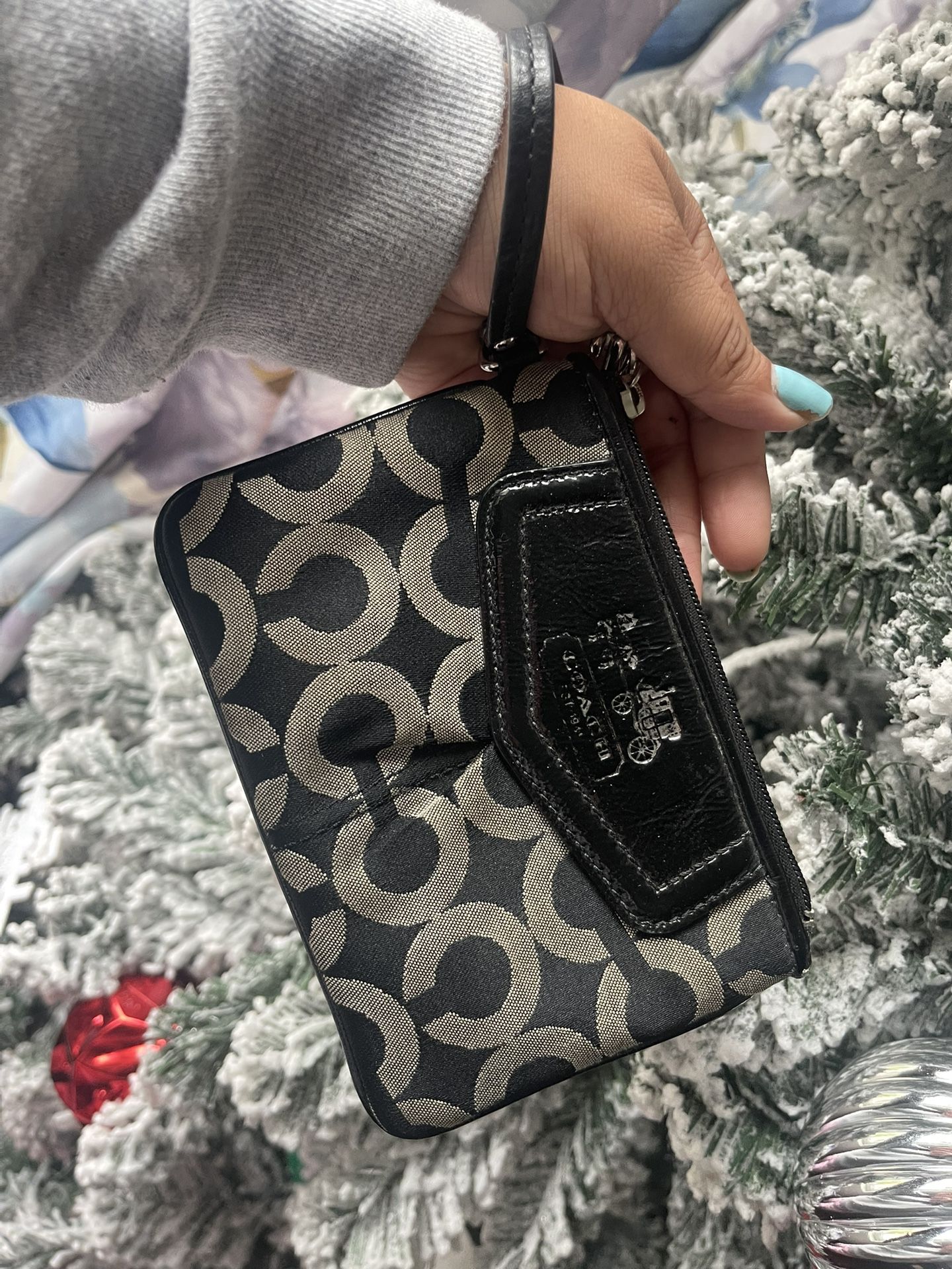 Vintage Coach Wristlet