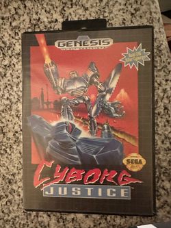 Cyborg Justice sega genesis complete