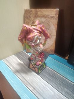 Spooky Clown Candle Holder