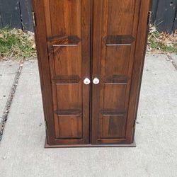Wood Wall Cabinet Storage