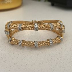 Jomaz Textured Gold Bracelet