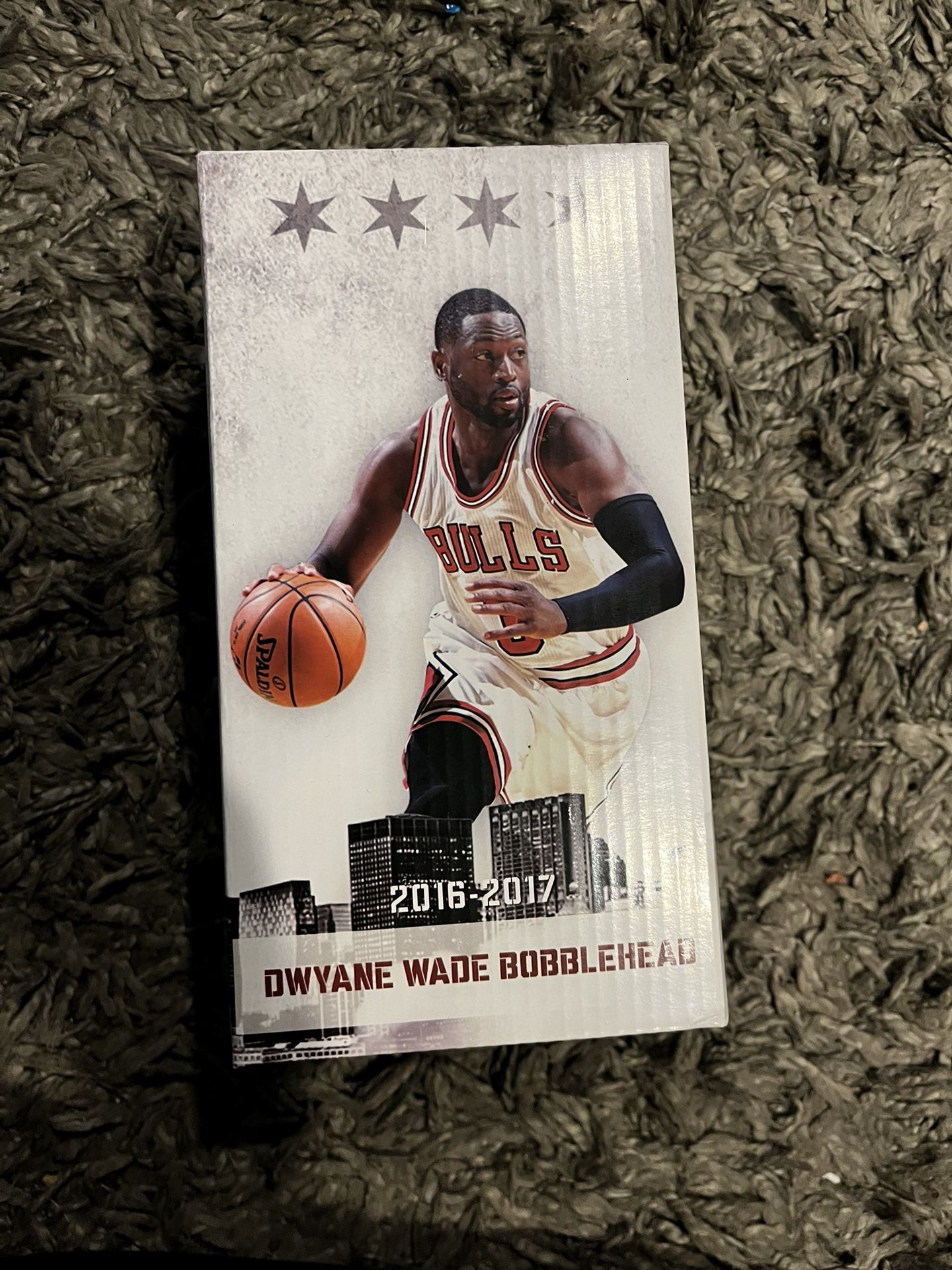 Dwyane Wade Bulls Bobble Head 2016-2017