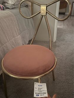 Boots, vanity chair