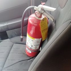 Large Fire Extinguisher Abc