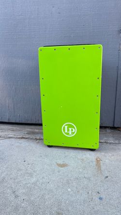 LP Prism Snare Cajon With Pad Green