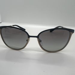 VOGUE VO4002S 513411 Top Mt Black Brushed Gold Grey Grad 55 Women's Sunglasses