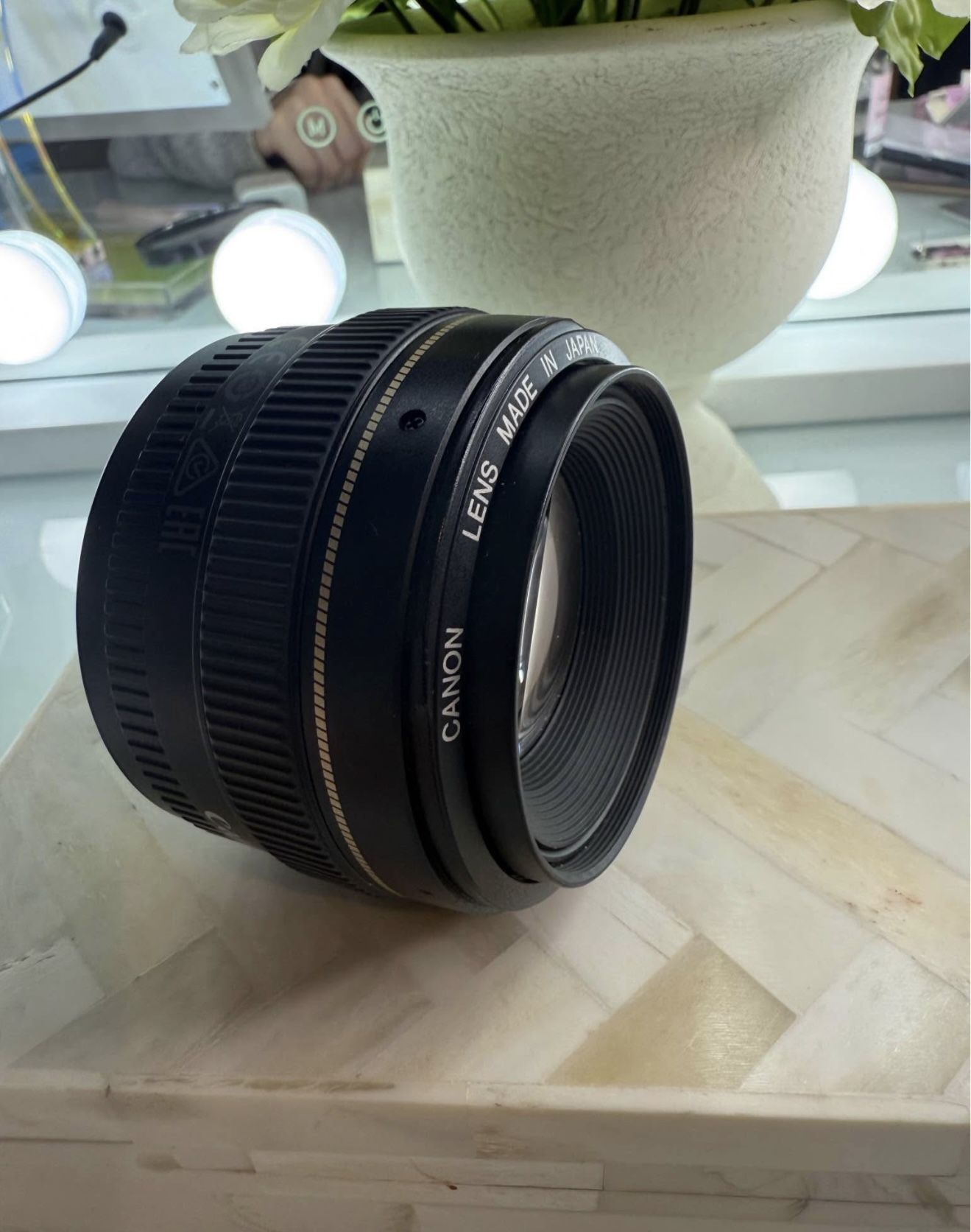 Objectif Canon EF 50mm F/1.4 USM Pour Portraits - Occasion, Autofocus Rapide, Filtre 58mm
