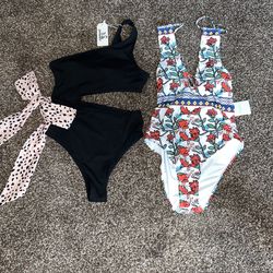 Bathing suits ~ FOR BOTH $15